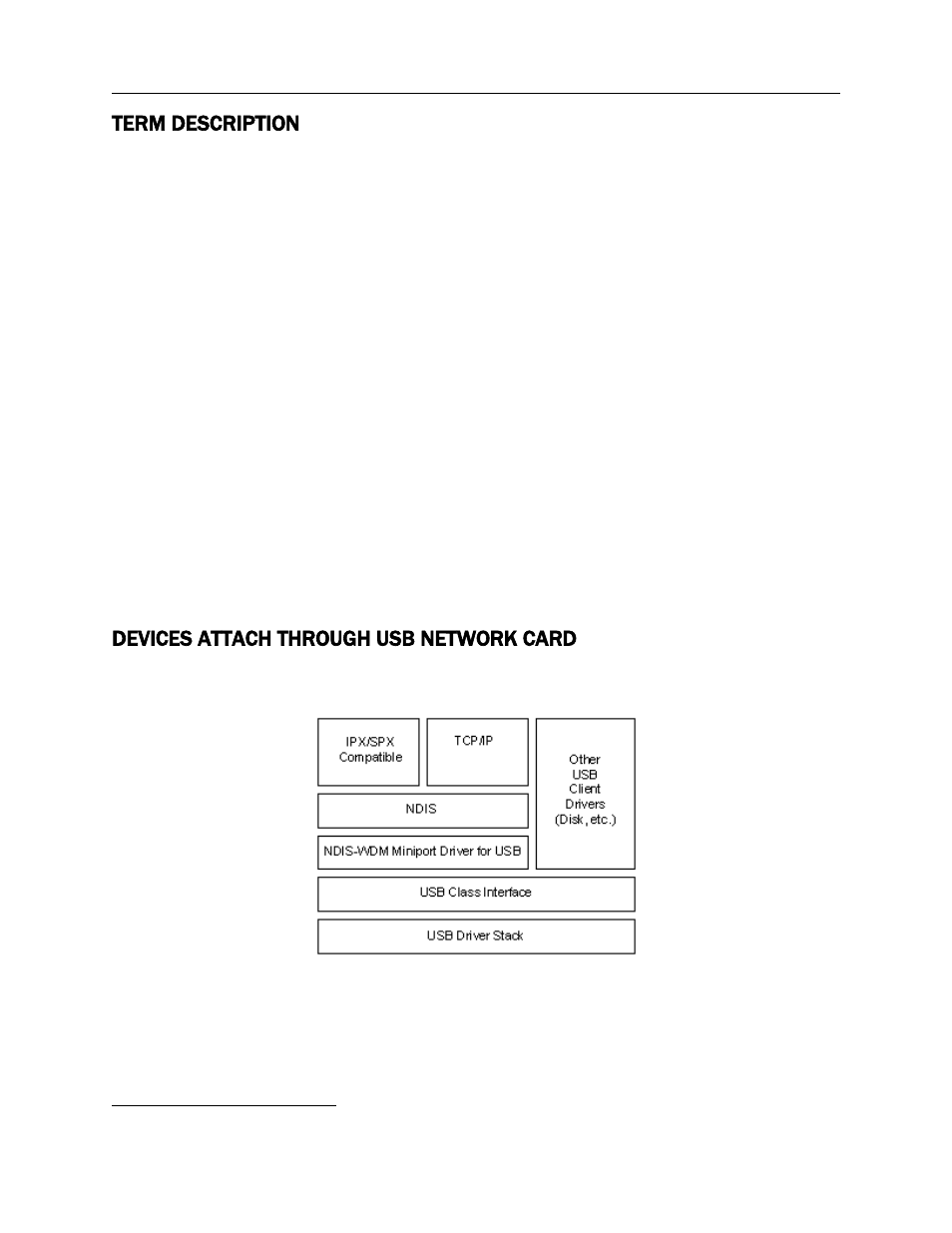 Term description, Mtxmlmcr.dll, Devices attach through usb network card | Igure, Evices attach through, Etwork | MagTek Excella STX99875340 User Manual | Page 14 / 137