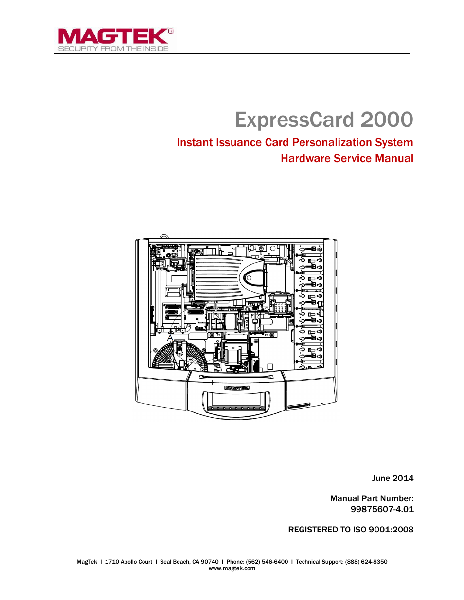 MagTek EC2000 99875607 User Manual | 180 pages