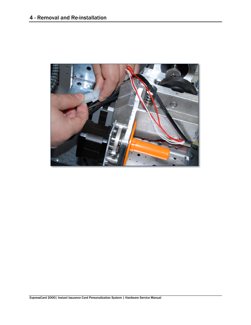 4 - removal and re-installation | MagTek EC2000 99875607 User Manual | Page 107 / 180