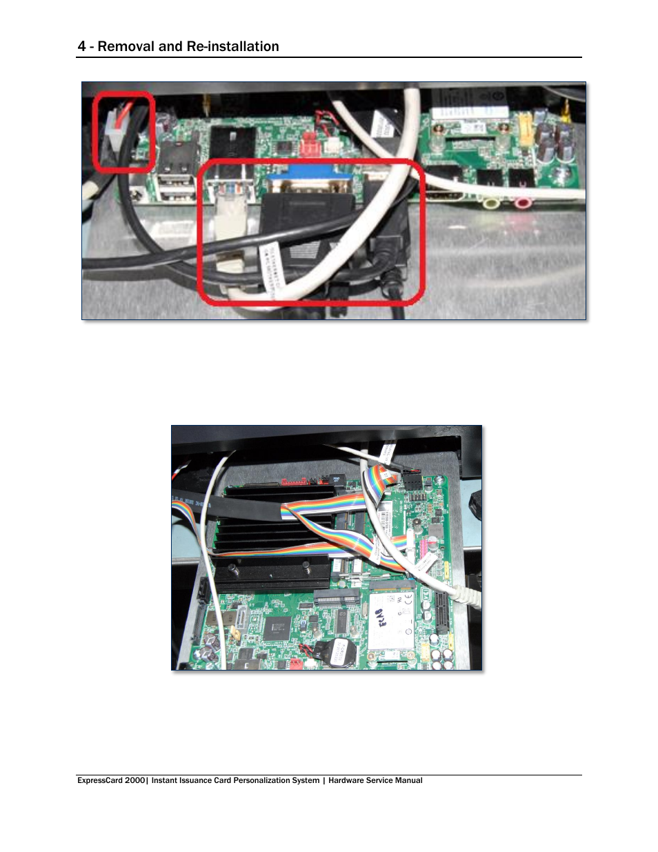 4 - removal and re-installation | MagTek EC2000 99875607 User Manual | Page 115 / 180