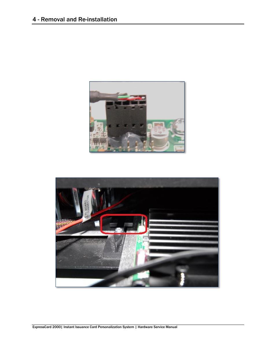 4 - removal and re-installation | MagTek EC2000 99875607 User Manual | Page 117 / 180