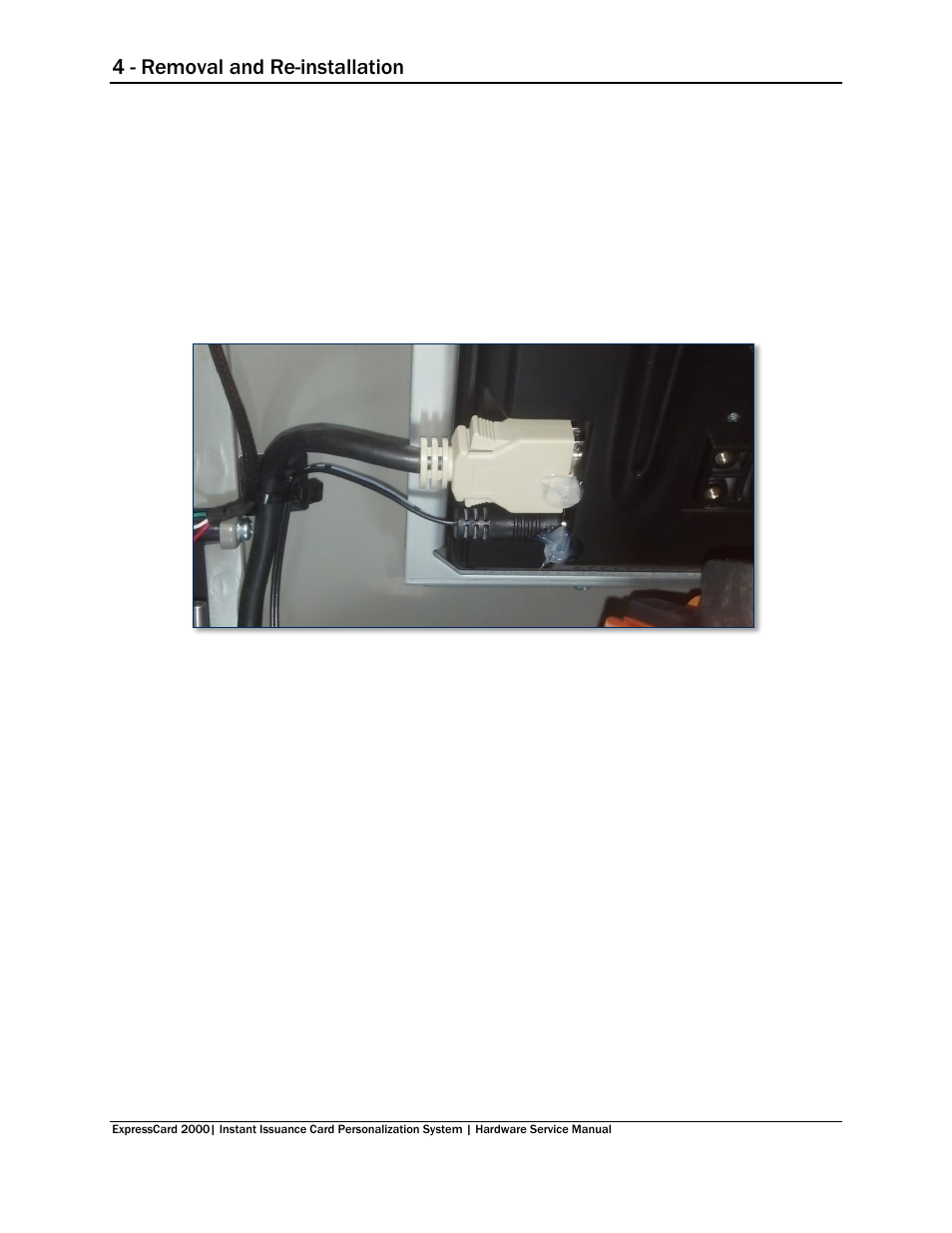 4 - removal and re-installation | MagTek EC2000 99875607 User Manual | Page 140 / 180