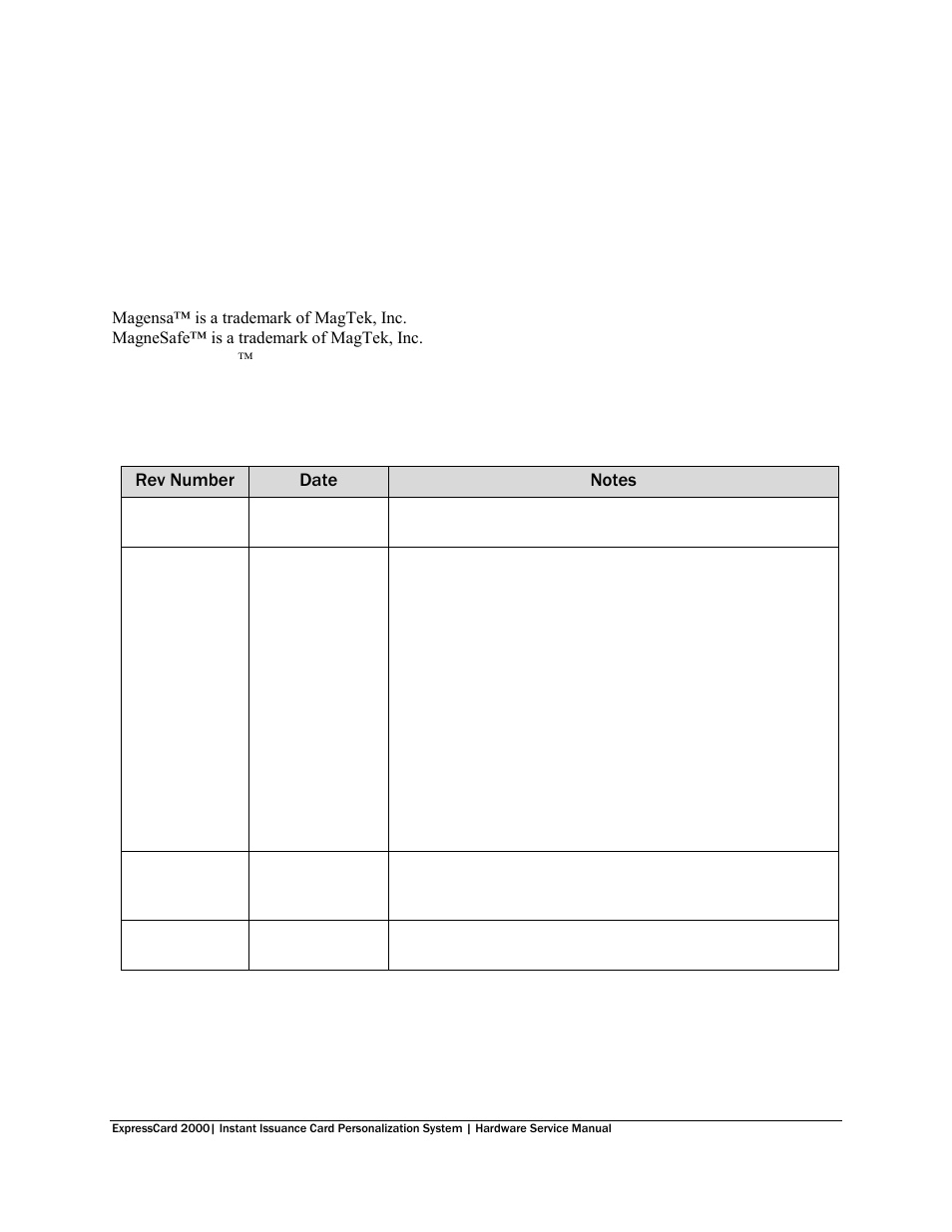 MagTek EC2000 99875607 User Manual | Page 2 / 180