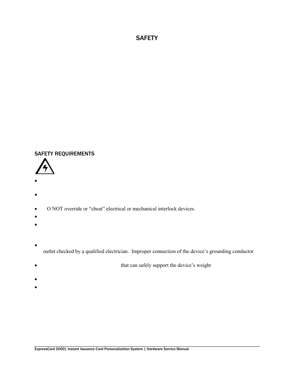 Safety | MagTek EC2000 99875607 User Manual | Page 3 / 180