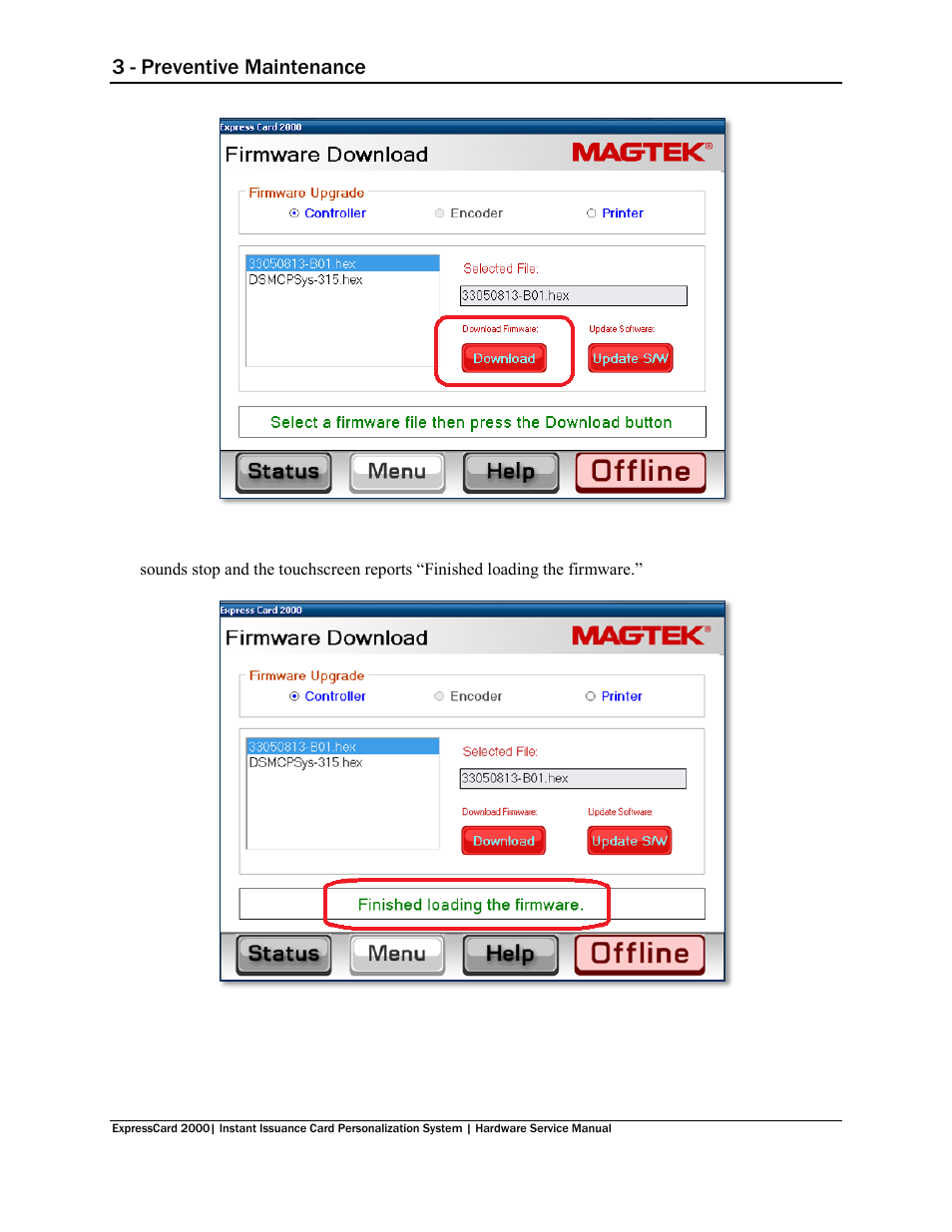 3 - preventive maintenance | MagTek EC2000 99875607 User Manual | Page 31 / 180