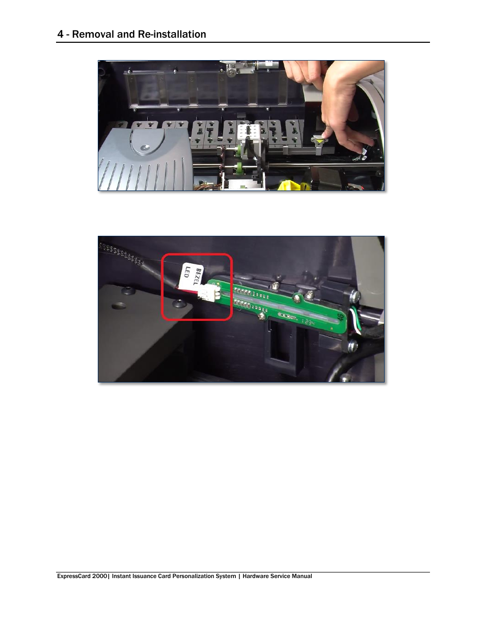 4 - removal and re-installation | MagTek EC2000 99875607 User Manual | Page 51 / 180