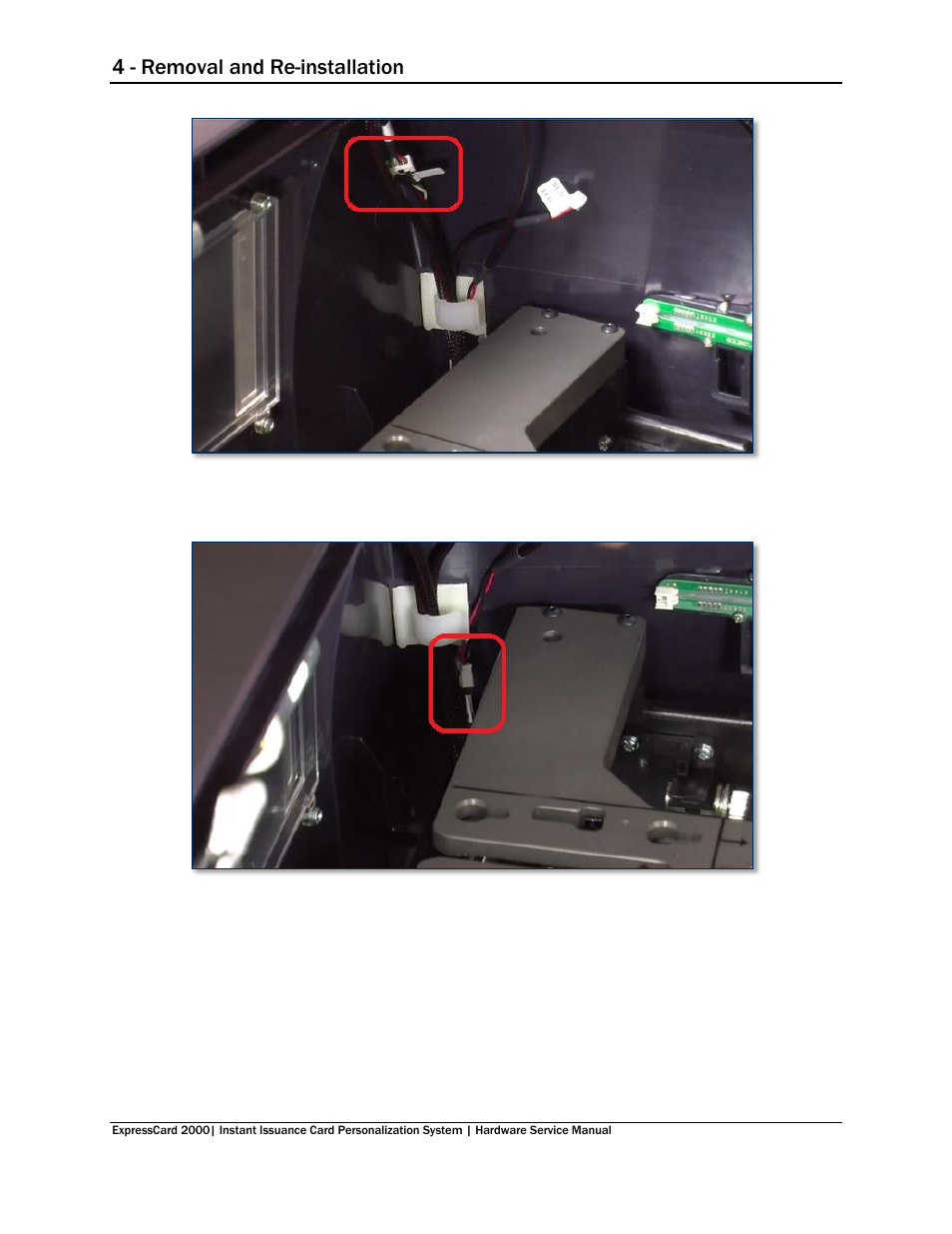4 - removal and re-installation | MagTek EC2000 99875607 User Manual | Page 52 / 180