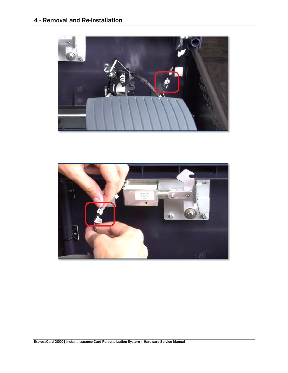 4 - removal and re-installation | MagTek EC2000 99875607 User Manual | Page 54 / 180