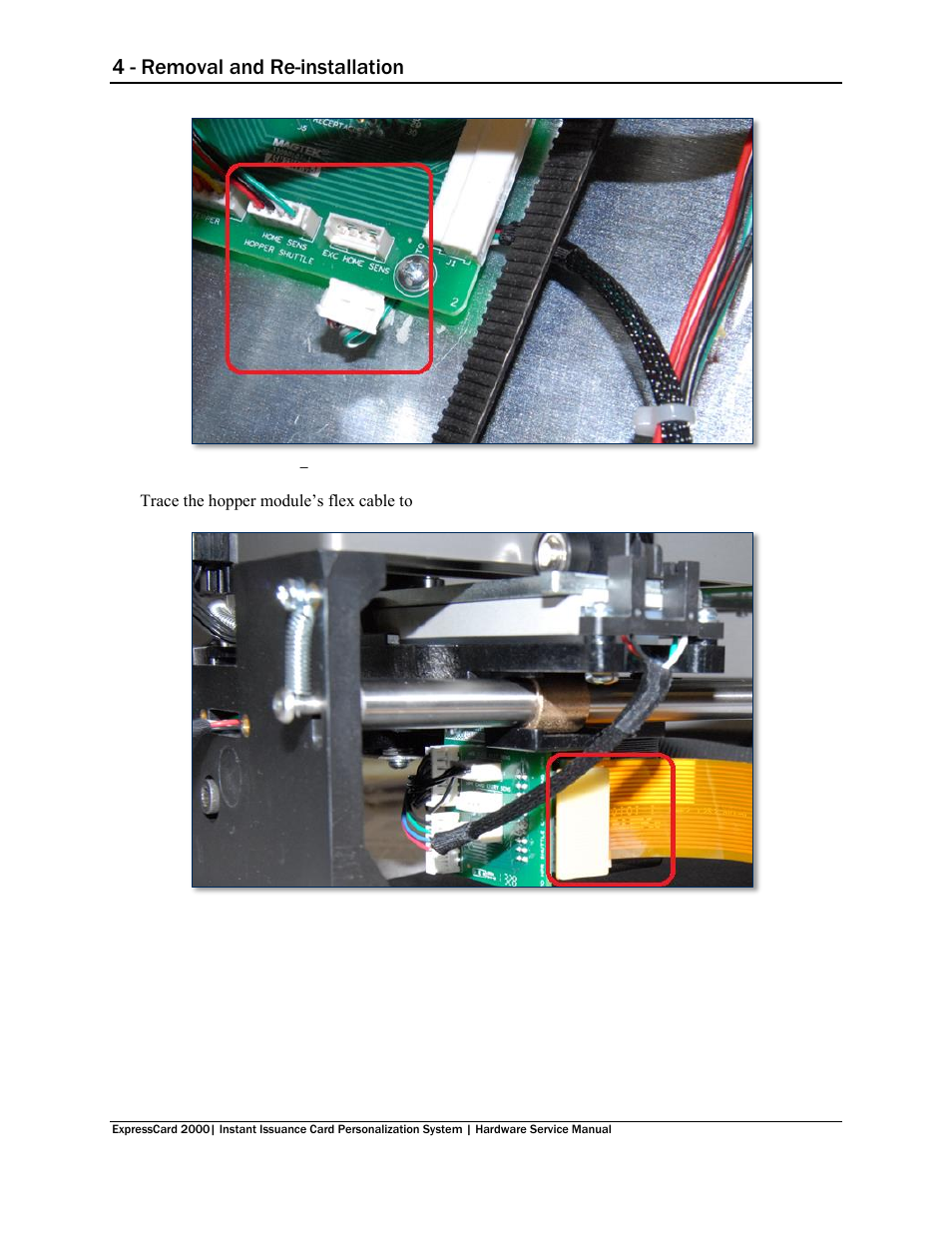 4 - removal and re-installation | MagTek EC2000 99875607 User Manual | Page 65 / 180
