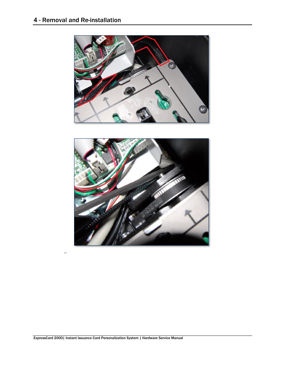 4 - removal and re-installation | MagTek EC2000 99875607 User Manual | Page 72 / 180