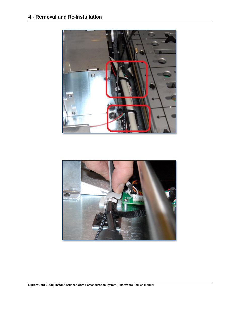 4 - removal and re-installation | MagTek EC2000 99875607 User Manual | Page 73 / 180