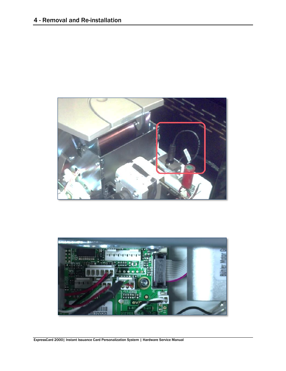 4 - removal and re-installation | MagTek EC2000 99875607 User Manual | Page 78 / 180