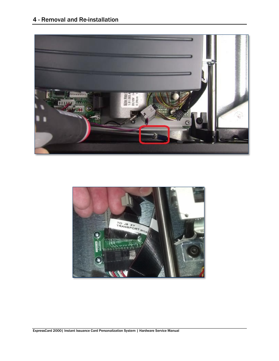 N figure 4-66, 4 - removal and re-installation | MagTek EC2000 99875607 User Manual | Page 89 / 180
