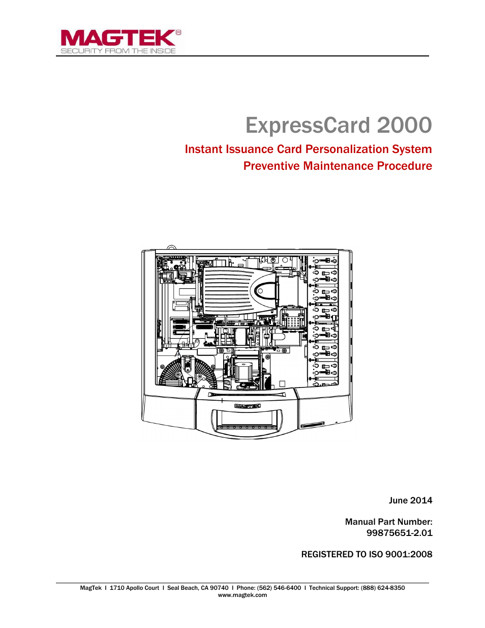 MagTek EC2000 99875651 User Manual | 18 pages