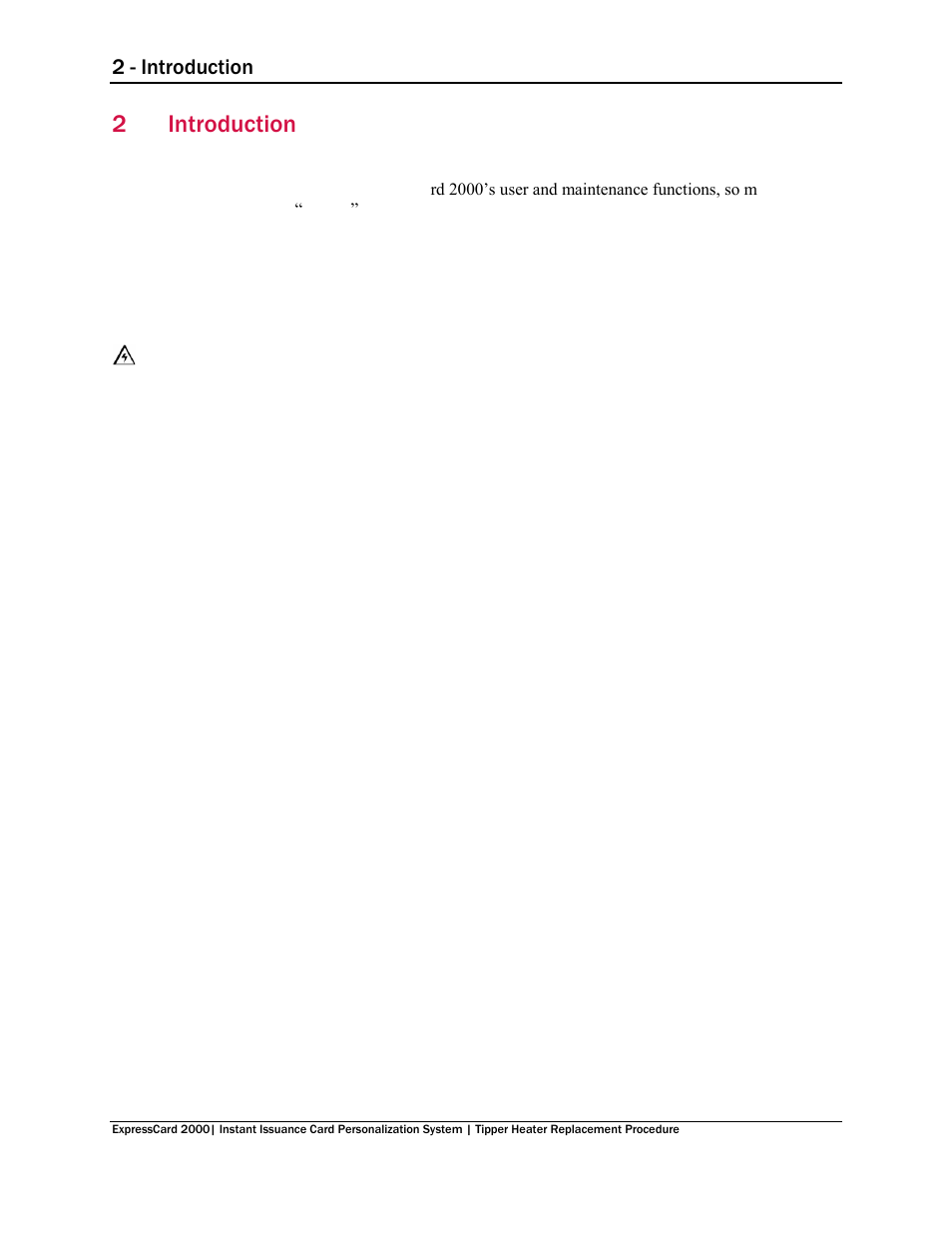 Introduction, 2introduction | MagTek EC2000 99875692 User Manual | Page 6 / 12