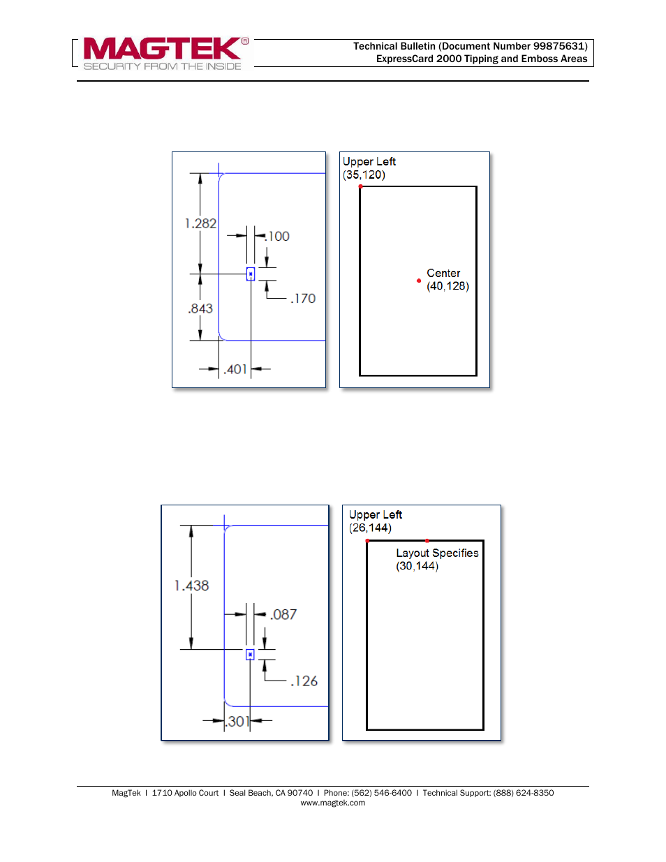 MagTek EC2000 99875631 User Manual | Page 4 / 5