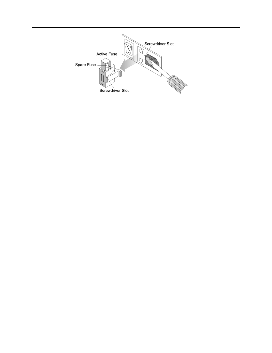 Software, Figure 2-1. fuse holder | MagTek InSpec 9000 User Manual | Page 14 / 90