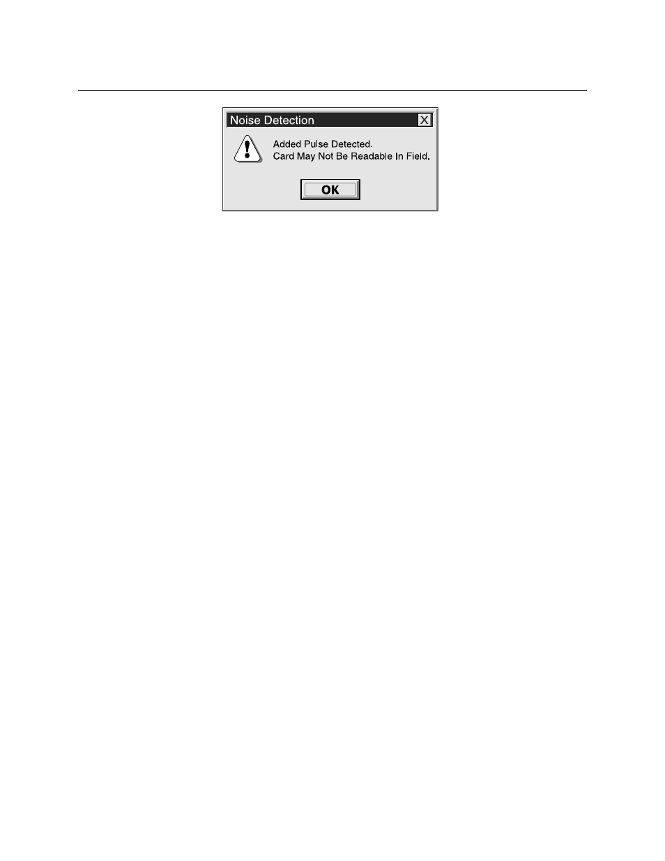 Parameters, Figure 3-8. added pulse detected | MagTek InSpec 9000 User Manual | Page 31 / 90