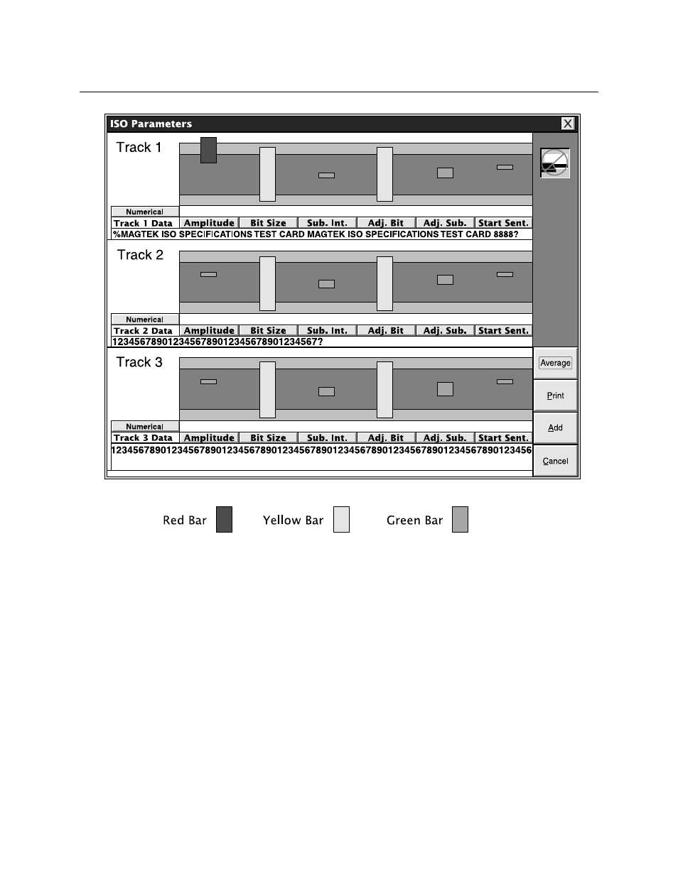 Figure 3-9. max/min iso parameters | MagTek InSpec 9000 User Manual | Page 32 / 90