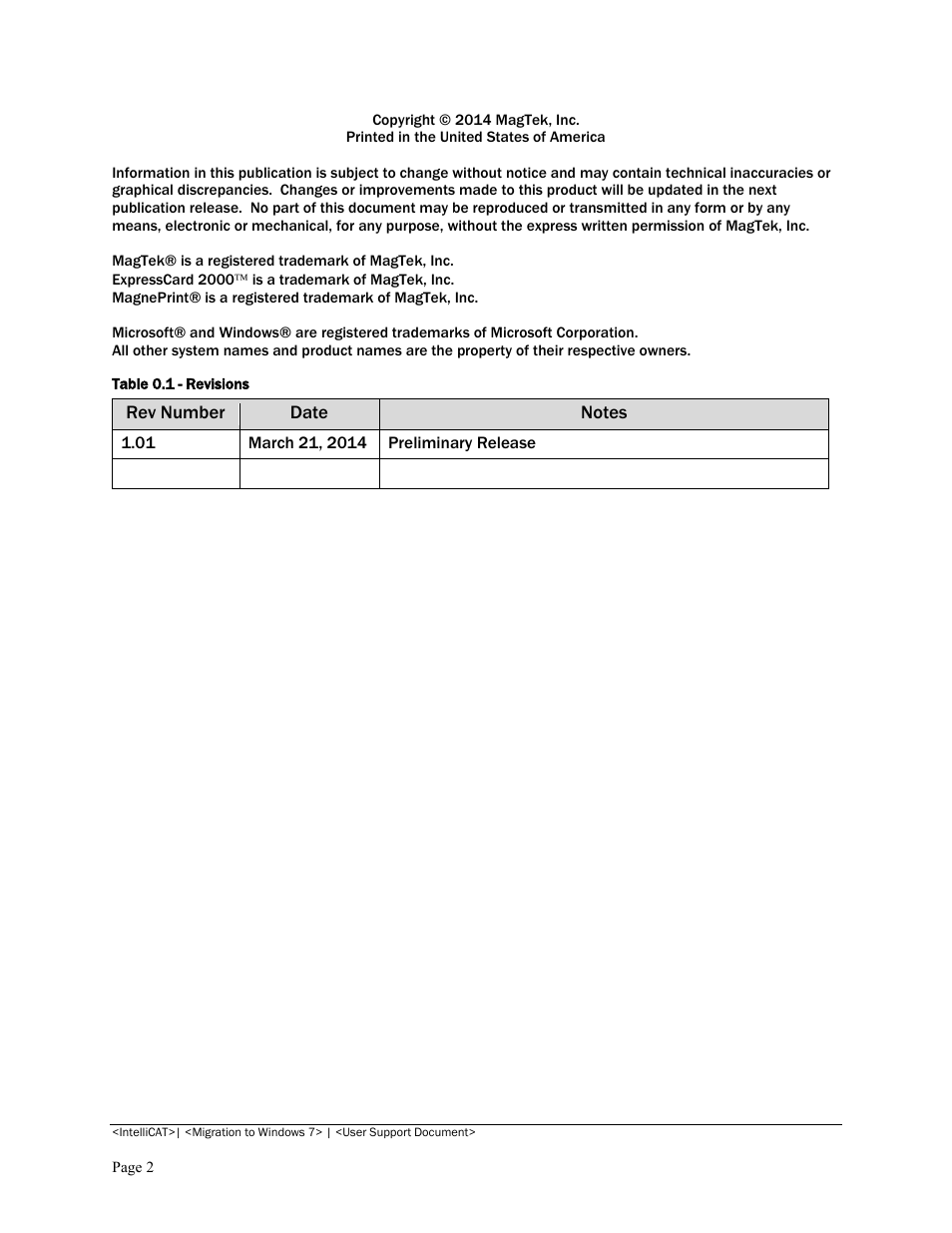 MagTek IntelliCAT99875658 User Manual | Page 2 / 14