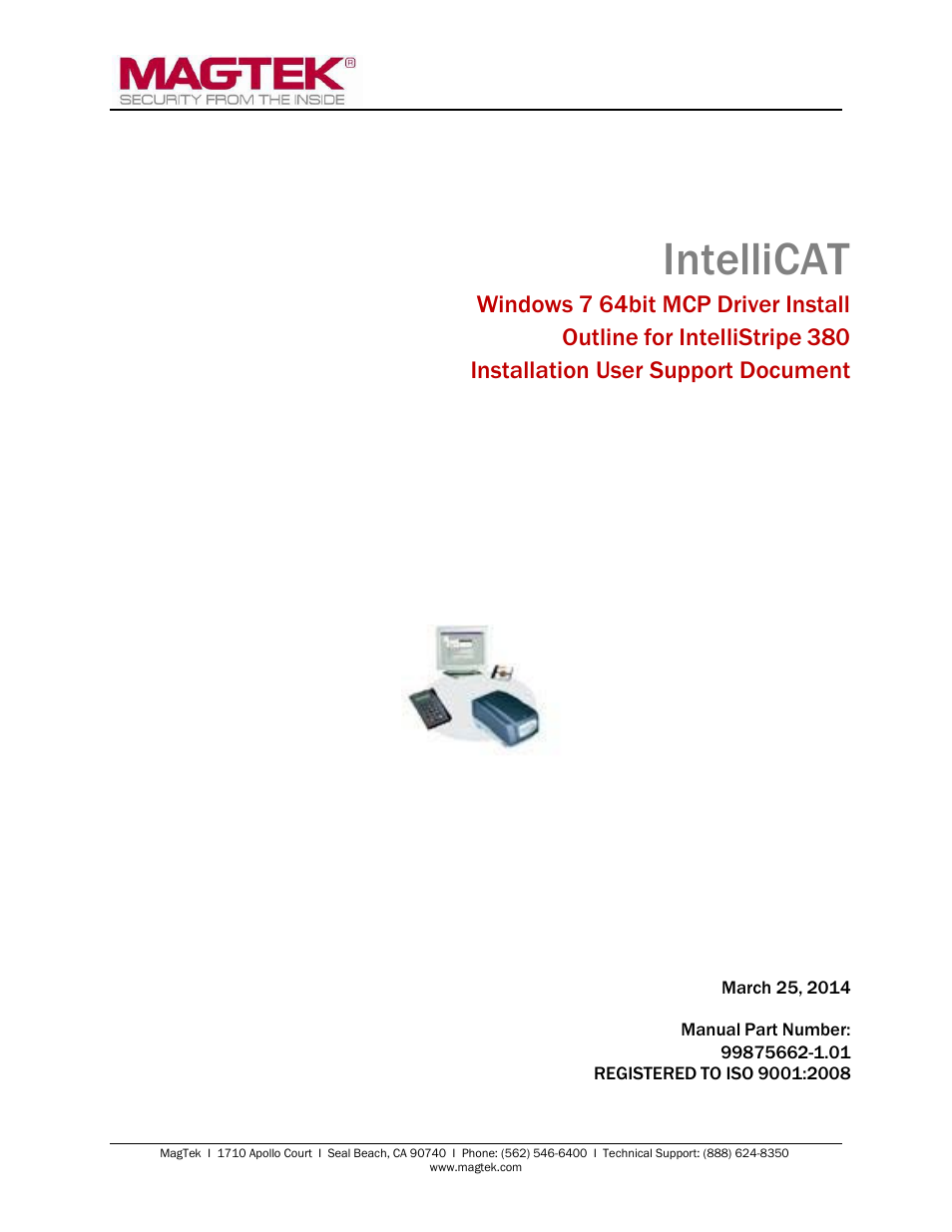 MagTek IntelliCAT99875662 User Manual | 7 pages