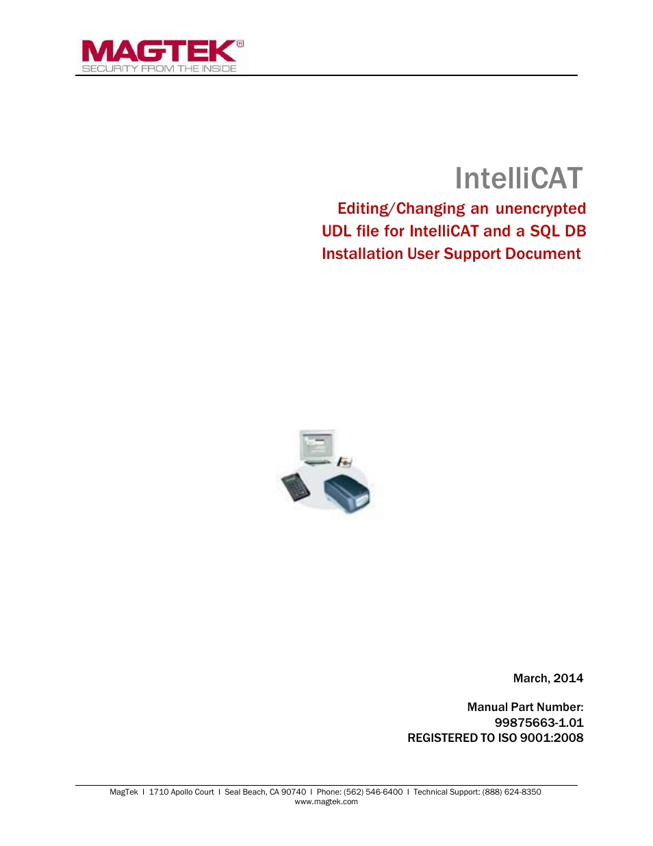 MagTek IntelliCAT99875663 User Manual | 6 pages