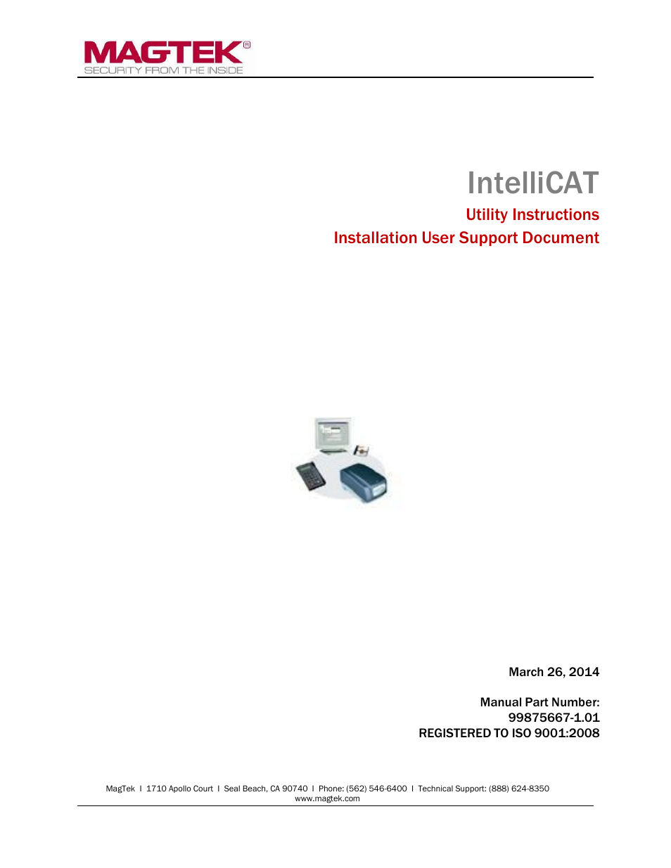 MagTek IntelliCAT99875667 User Manual | 6 pages