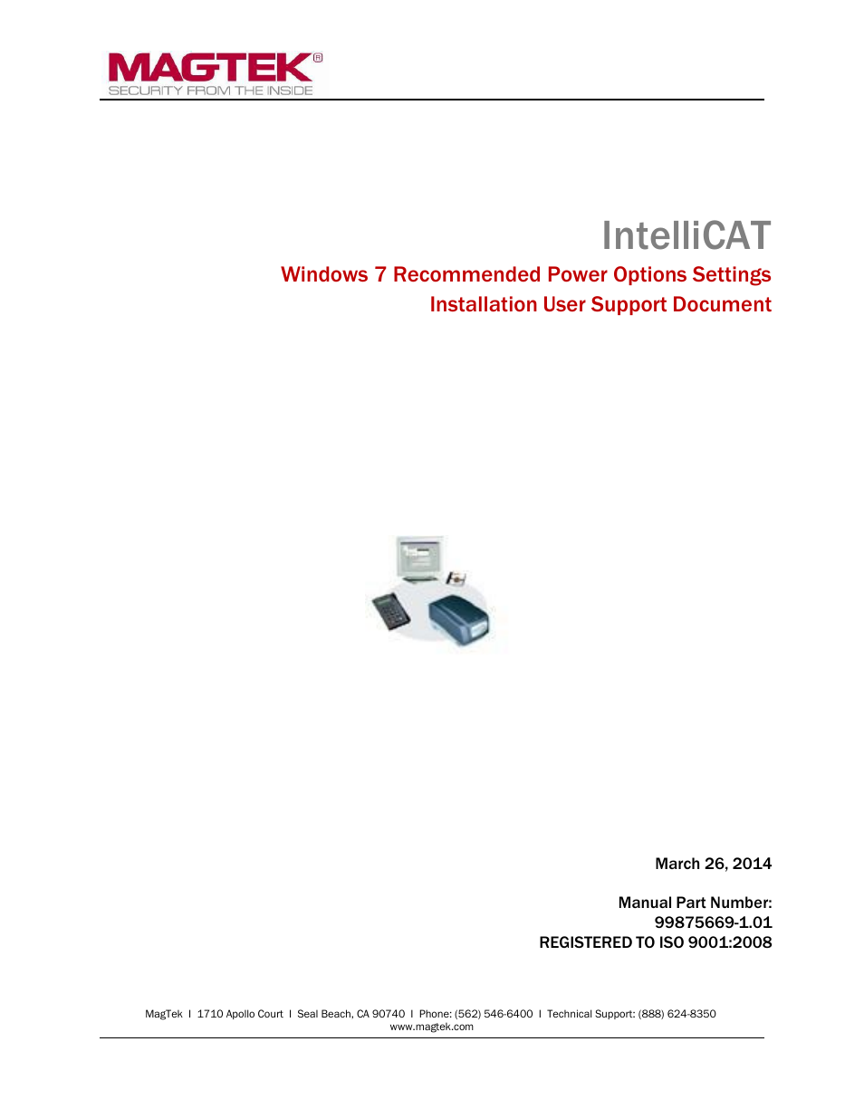 MagTek IntelliCAT99875669 User Manual | 5 pages