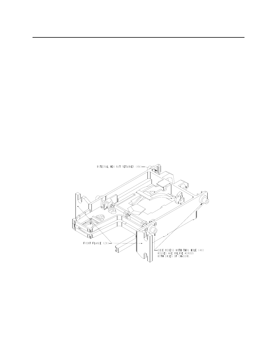 Front flange, Side mounting studs, Side mounting holes | MagTek IntelliStripe65 99875141 User Manual | Page 16 / 38