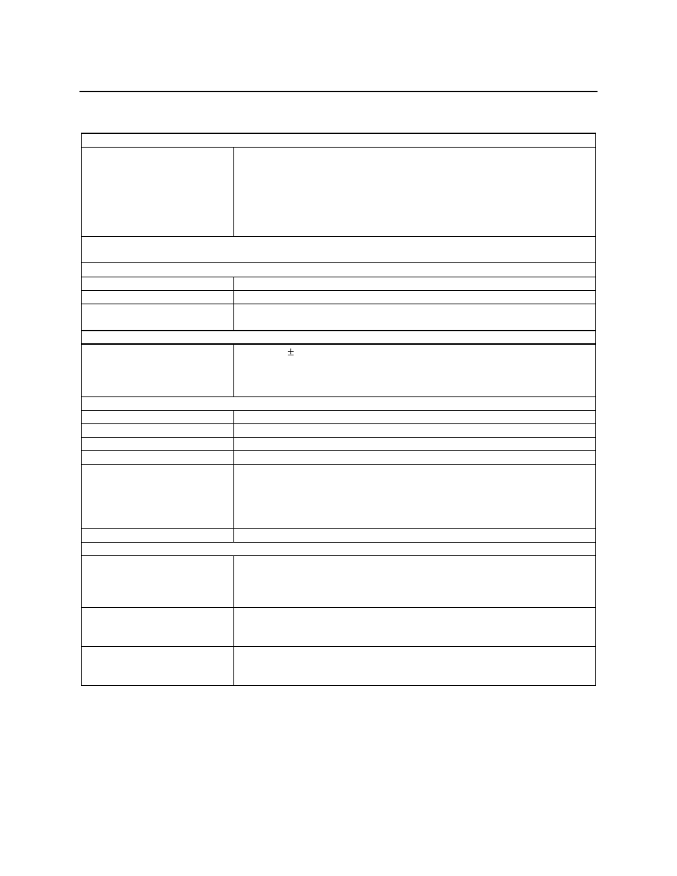 7 table 1-1. specifications | MagTek IntelliStripe65 99875339 User Manual | Page 15 / 46