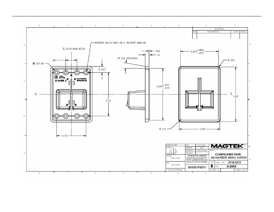 MagTek IntelliStripe65 99875339 User Manual | Page 40 / 46