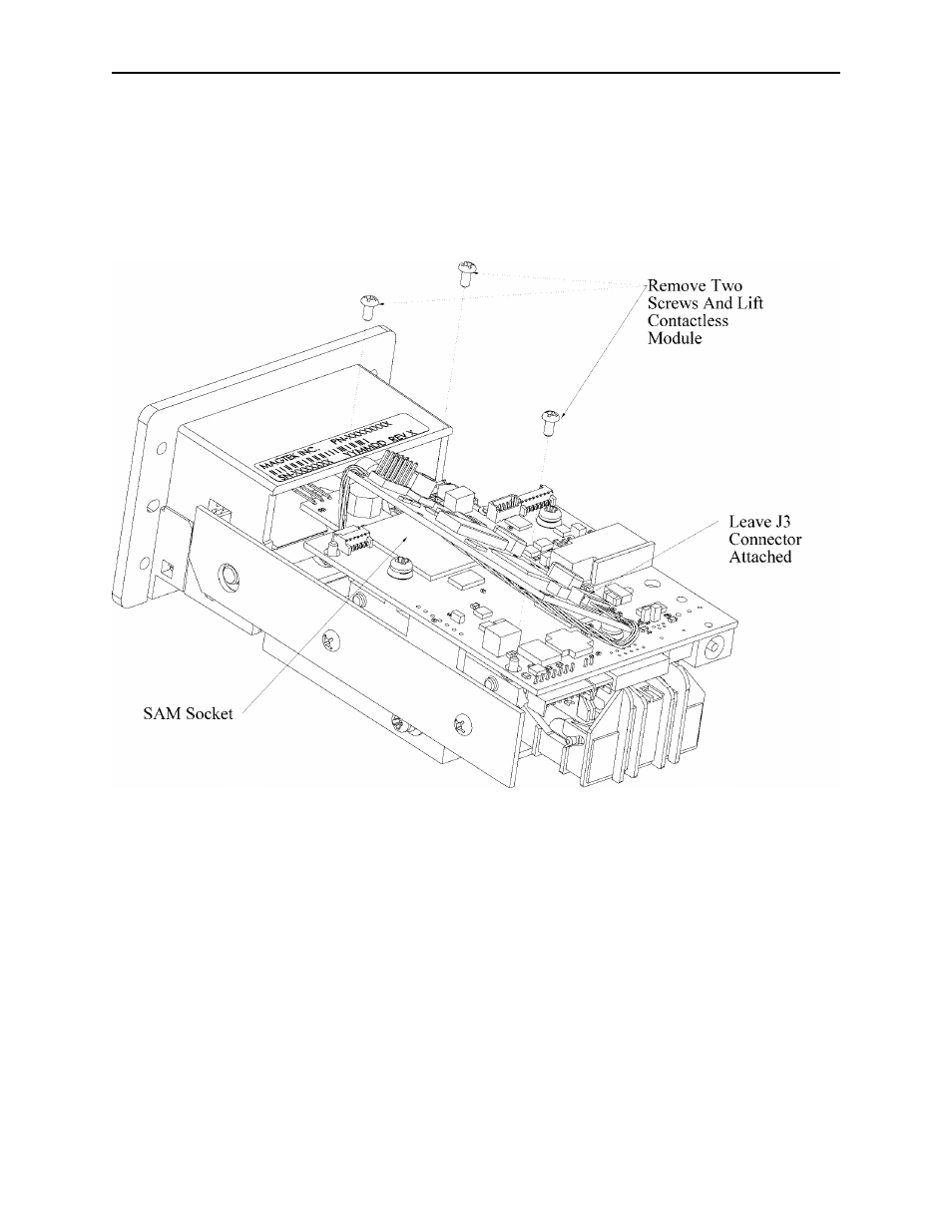 Accessing sam module | MagTek IntelliStripe 320 99875167 User Manual | Page 28 / 33