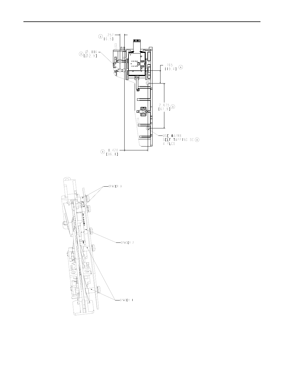 Figure 2-2. optional pcb mounting | MagTek SWIPE & PARK MT User Manual | Page 12 / 20