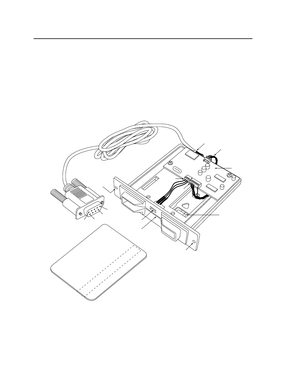 Mounting, Figure 2-1. reader layout - top | MagTek HALF CARD PORT User Manual | Page 18 / 34