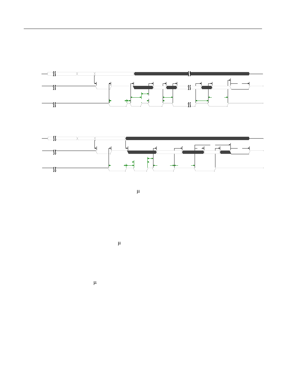 Shift-out timing, Figure 1. timing, 7 shift-out timing | Triple track asic | MagTek TRIPLE TRACK Delta ASIC User Manual | Page 11 / 26