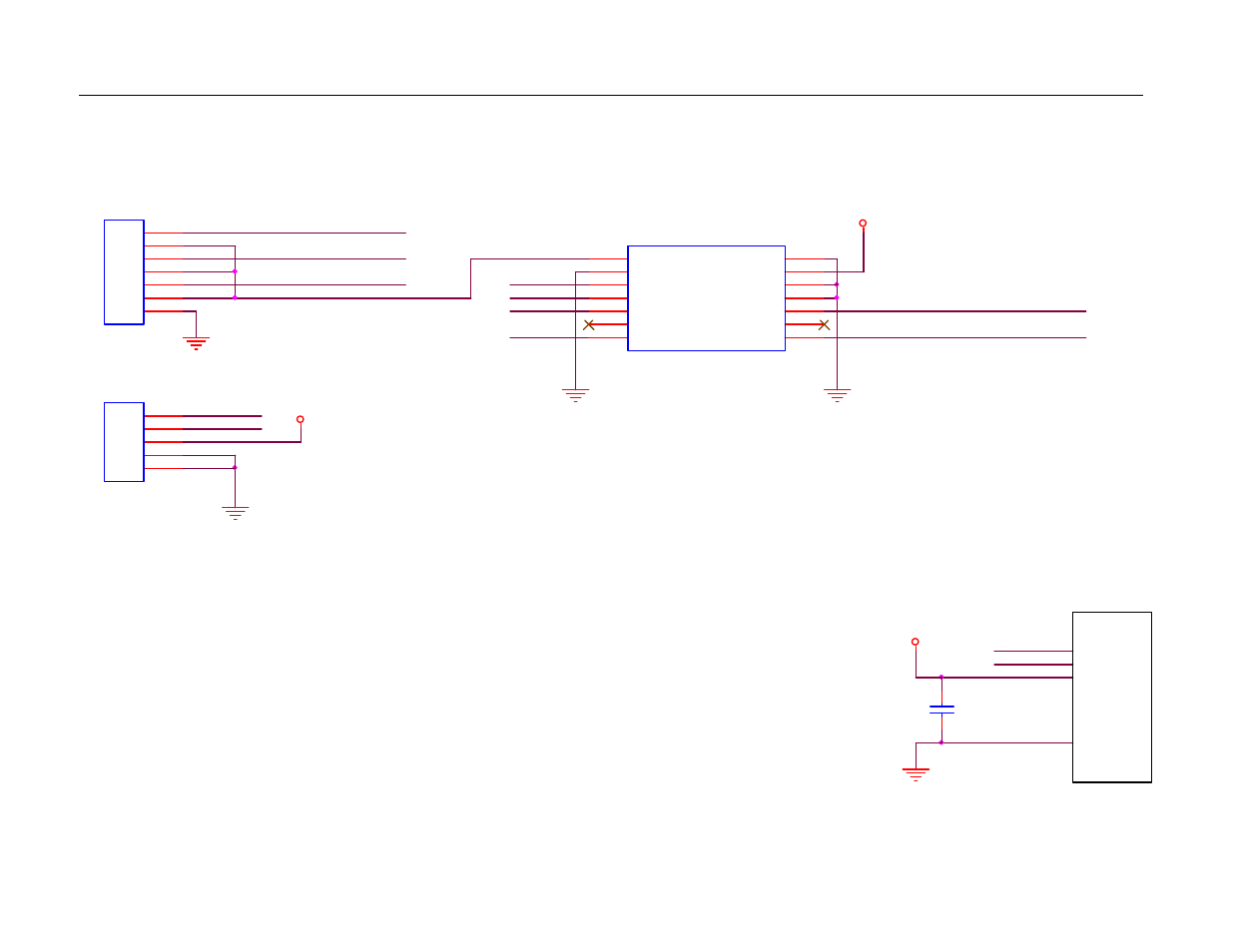Figure 5. schematic | MagTek TRIPLE TRACK Delta ASIC User Manual | Page 24 / 26