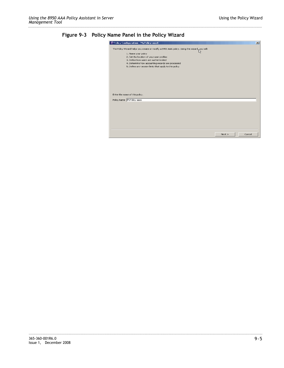 N in, Figure 9-3 | Alcatel-Lucent 8950 AAA User Manual | Page 145 / 476