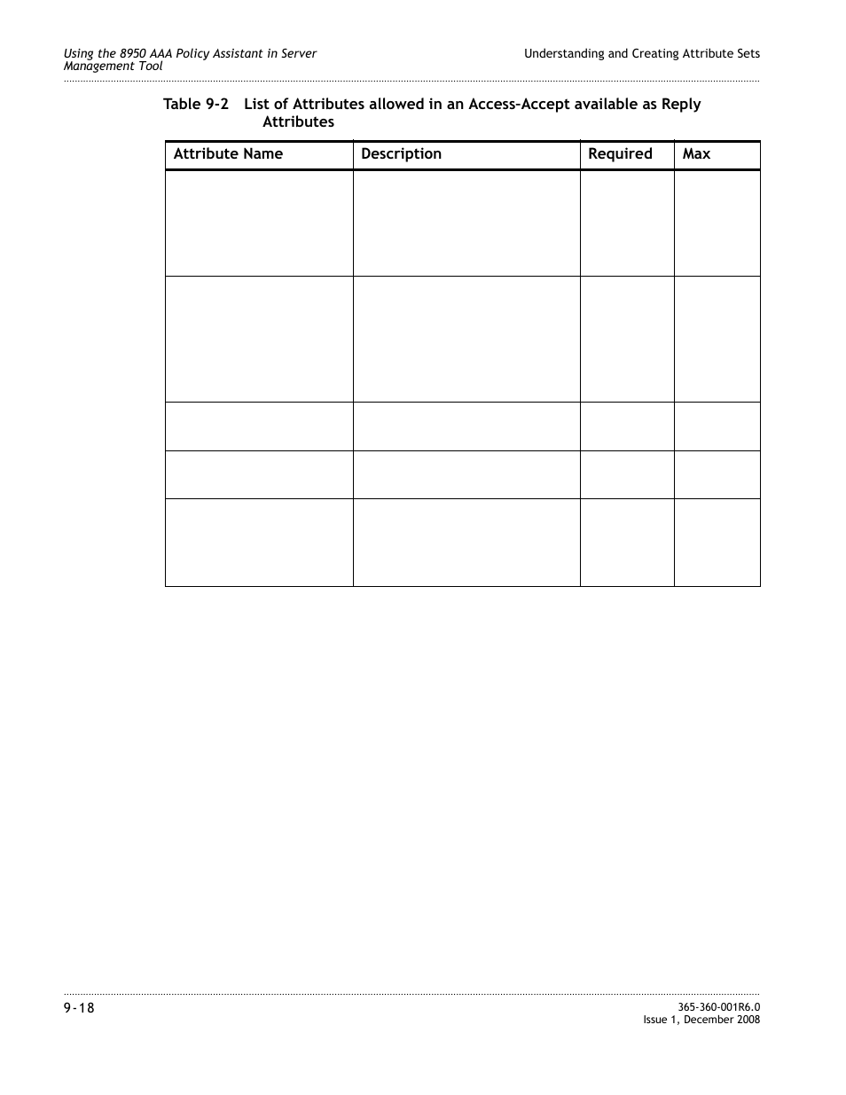 Alcatel-Lucent 8950 AAA User Manual | Page 158 / 476