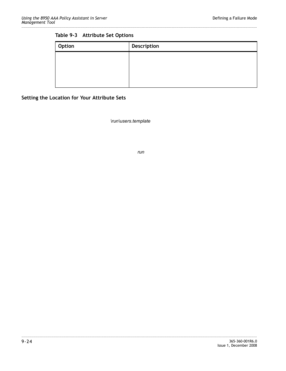 Alcatel-Lucent 8950 AAA User Manual | Page 164 / 476