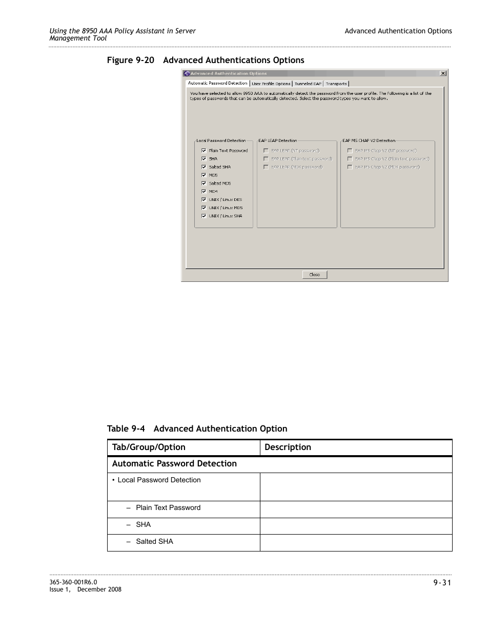 N in, Figure 9-20 | Alcatel-Lucent 8950 AAA User Manual | Page 171 / 476