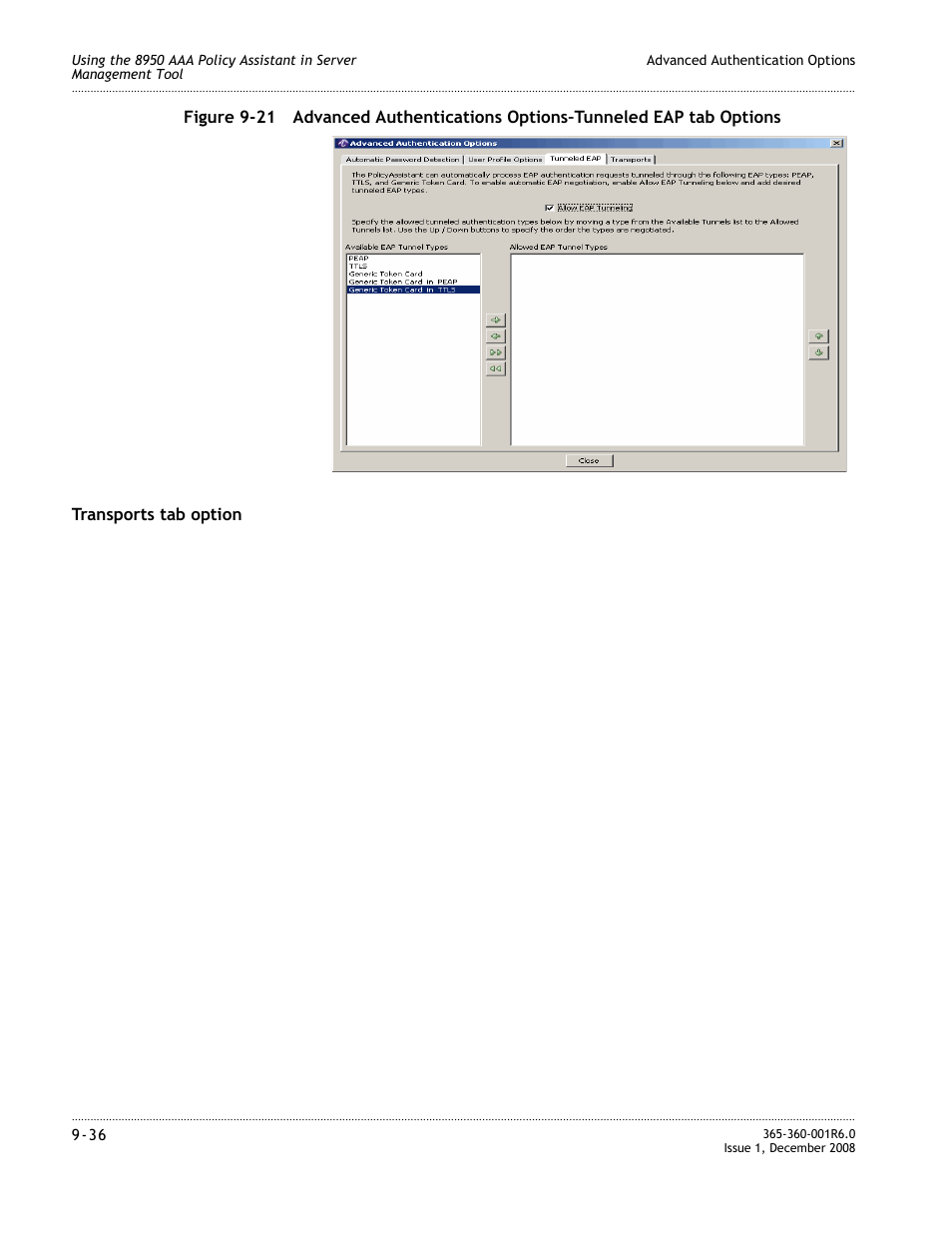 Figure 9-21 | Alcatel-Lucent 8950 AAA User Manual | Page 176 / 476