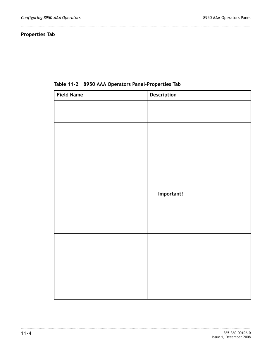 Alcatel-Lucent 8950 AAA User Manual | Page 190 / 476