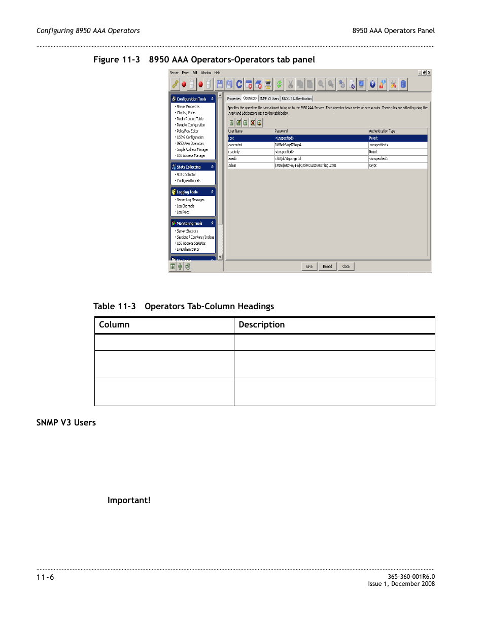 Figure 11-3 | Alcatel-Lucent 8950 AAA User Manual | Page 192 / 476