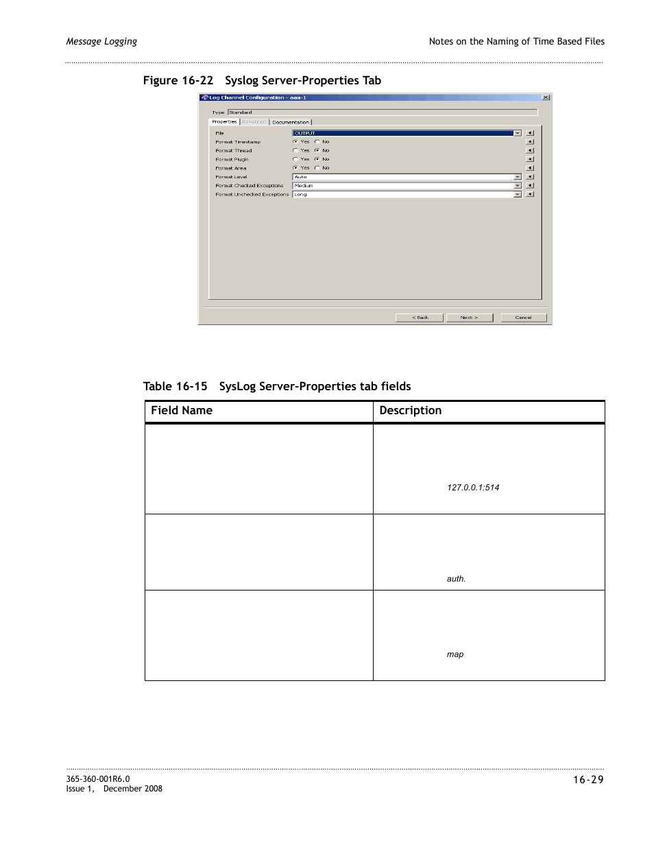 Nced tabs are displayed in, Figure 16-22 | Alcatel-Lucent 8950 AAA User Manual | Page 261 / 476