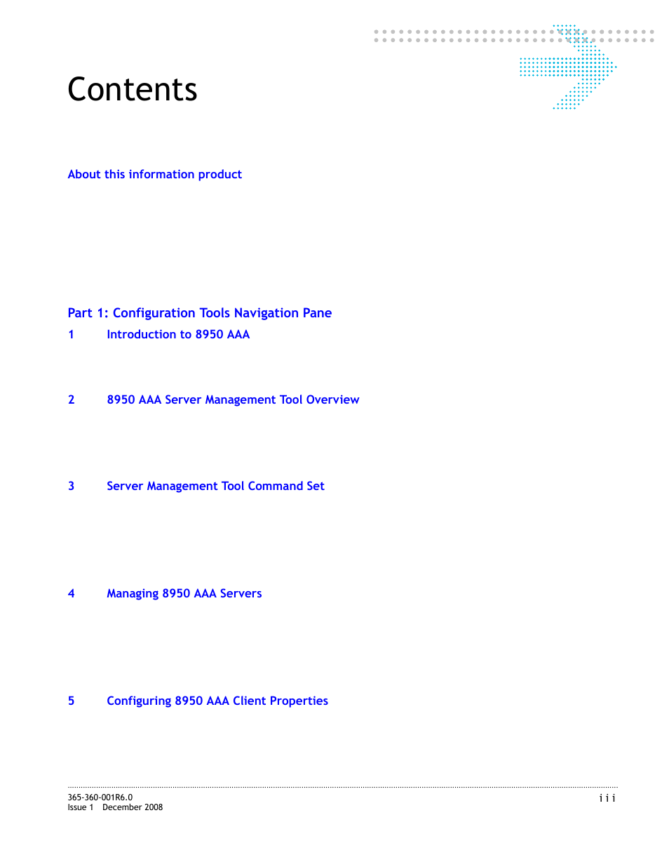 Alcatel-Lucent 8950 AAA User Manual | Page 3 / 476