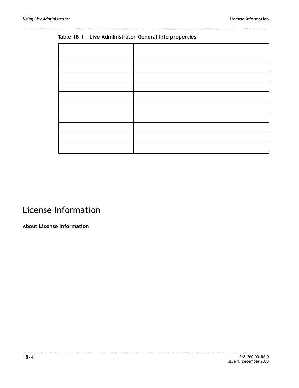 License information, License information -4 | Alcatel-Lucent 8950 AAA User Manual | Page 314 / 476