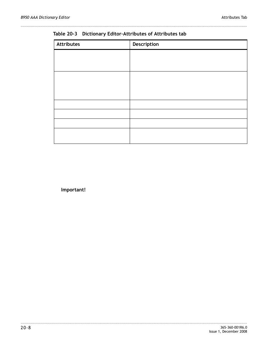Alcatel-Lucent 8950 AAA User Manual | Page 352 / 476