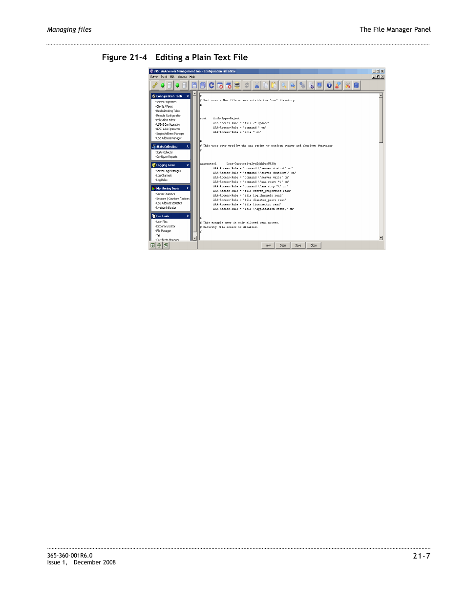 Figure 21-4 | Alcatel-Lucent 8950 AAA User Manual | Page 363 / 476