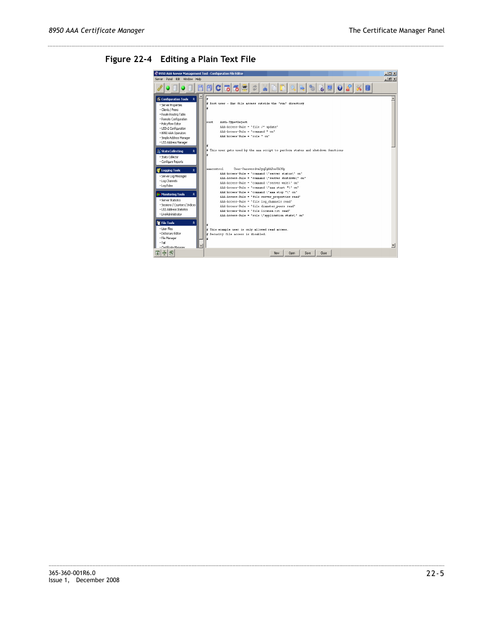 Figure 22-4 | Alcatel-Lucent 8950 AAA User Manual | Page 373 / 476
