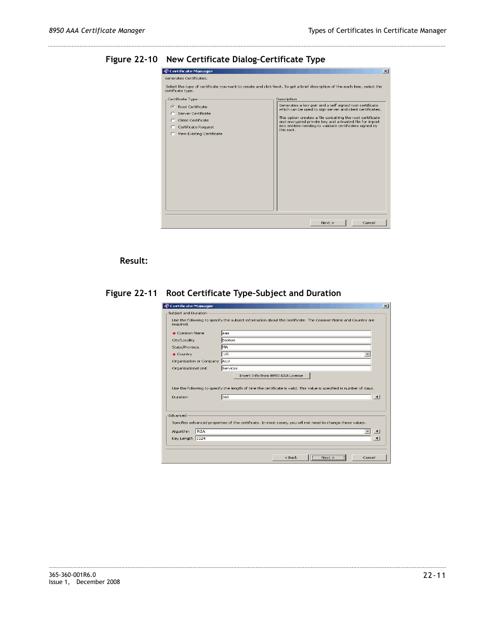 Figure 22-10 | Alcatel-Lucent 8950 AAA User Manual | Page 379 / 476